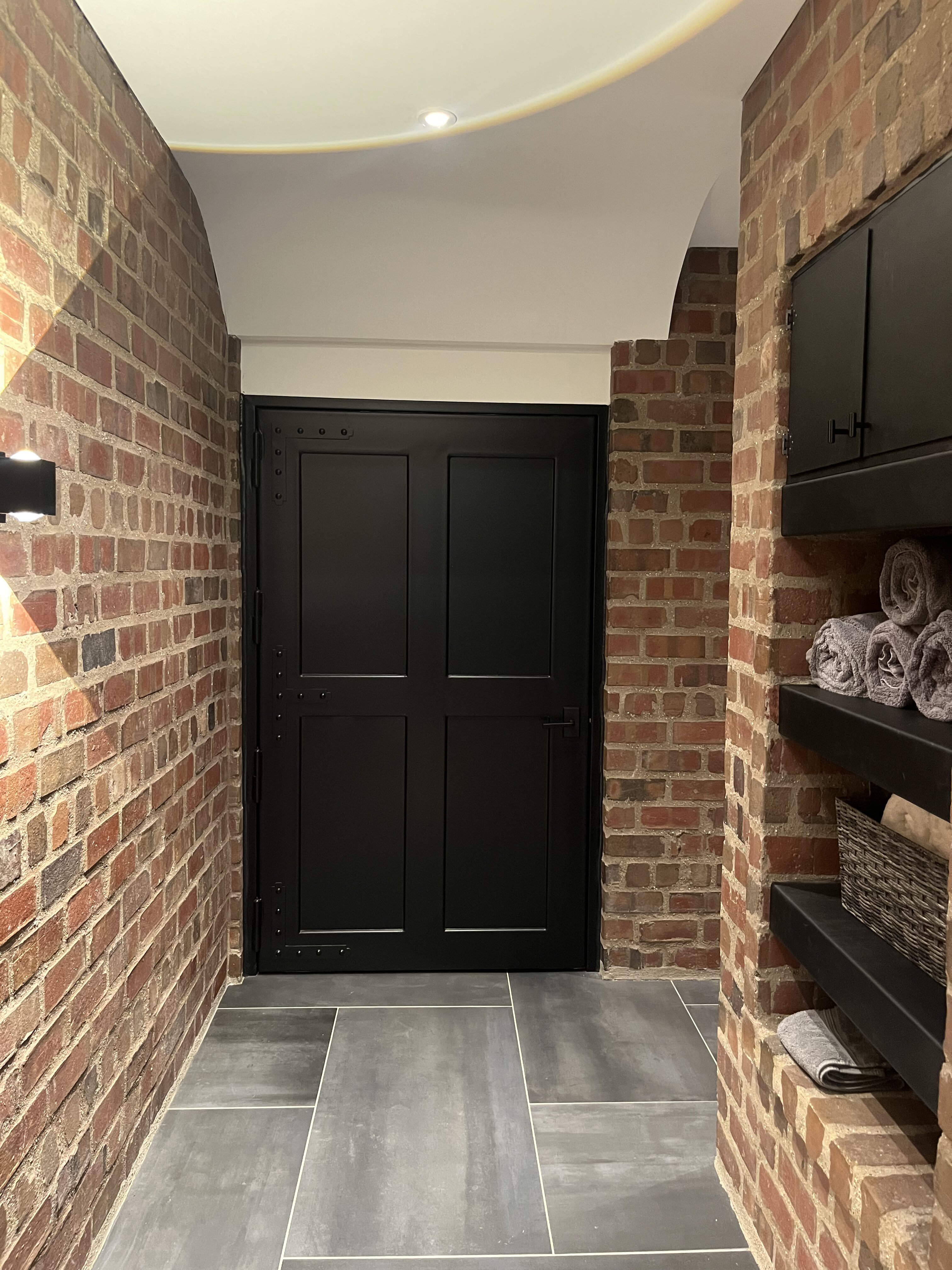 Steel-Framed Barn Door